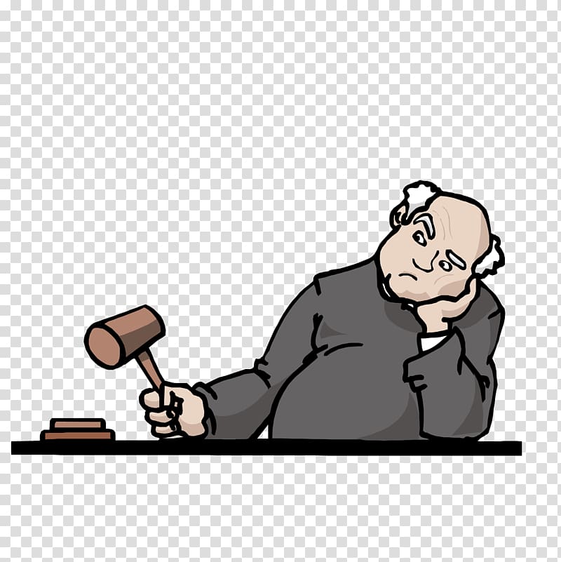 Judge Court Impartiality Justice, A policeman who took a snare transparent background PNG clipart