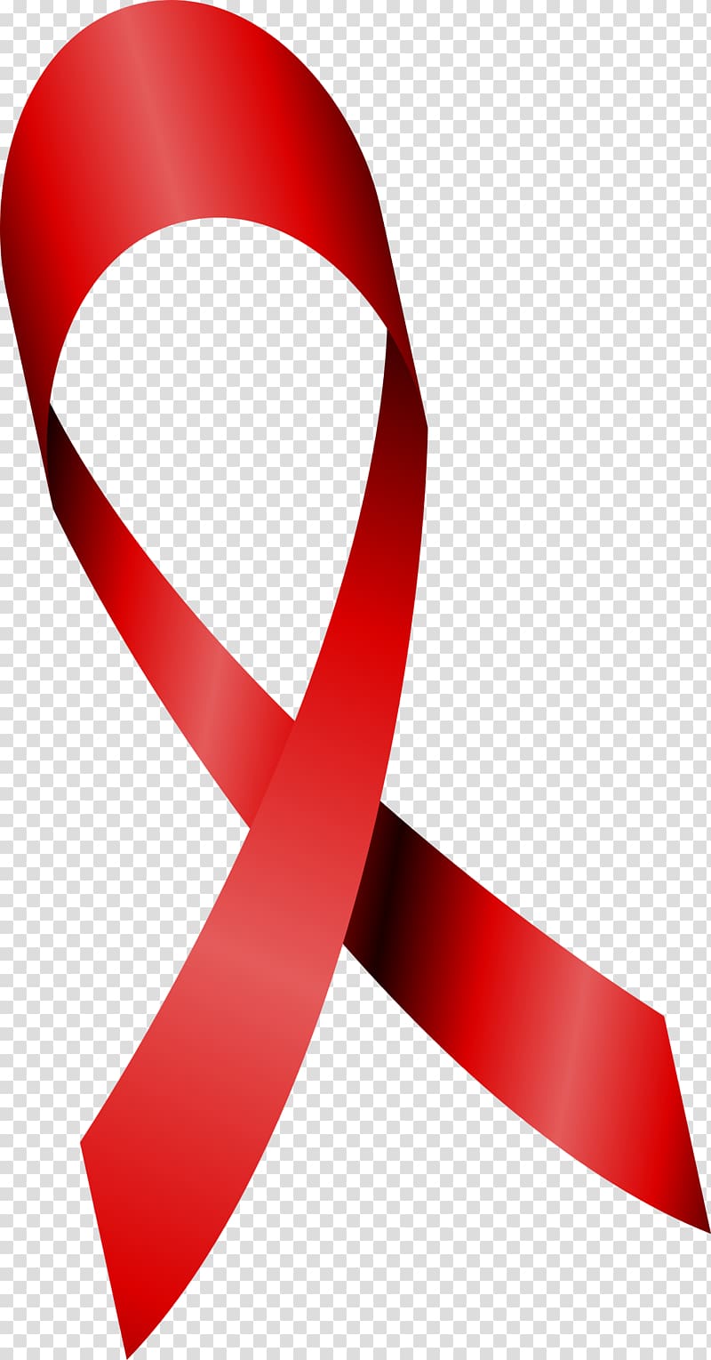 World AIDS Day Red ribbon , ribbon cutting transparent background PNG clipart