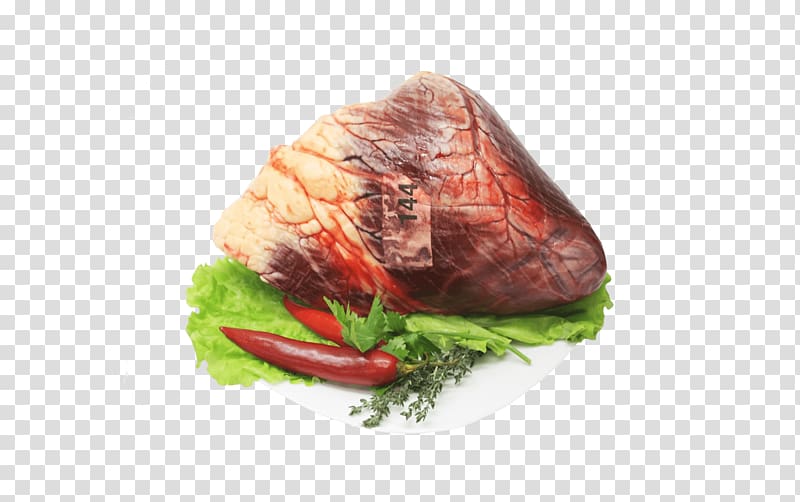 Beef tenderloin Ham Roast beef Cattle Bresaola, ham transparent background PNG clipart