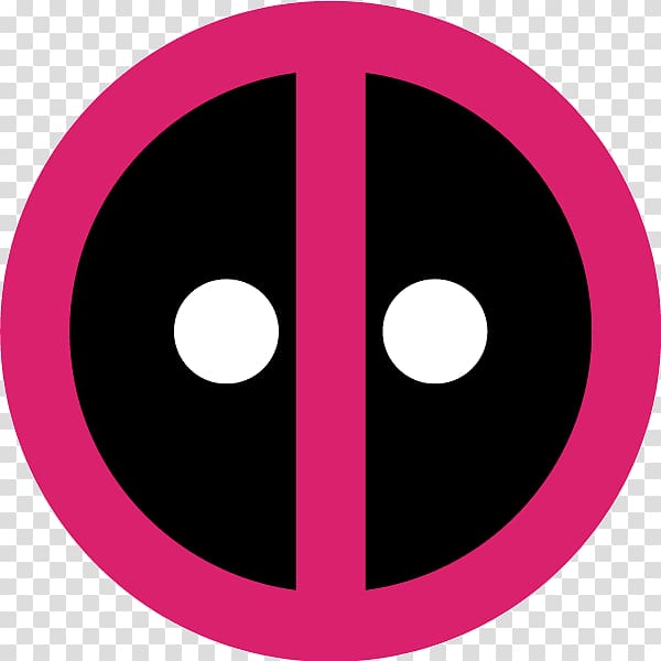 Logo Mouth Pink M Computer Icons Font, Deadpool symbol transparent background PNG clipart