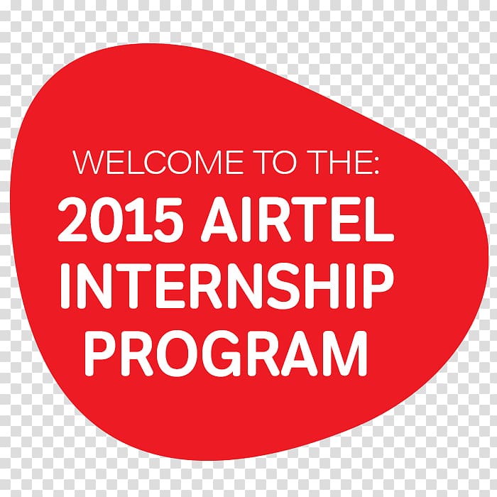 Intern Résumé Job Employment Student, airtel logo transparent background PNG clipart