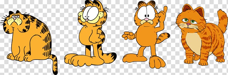 YouTube Garfield Drawing Comics, Guess How Much I Love You transparent background PNG clipart