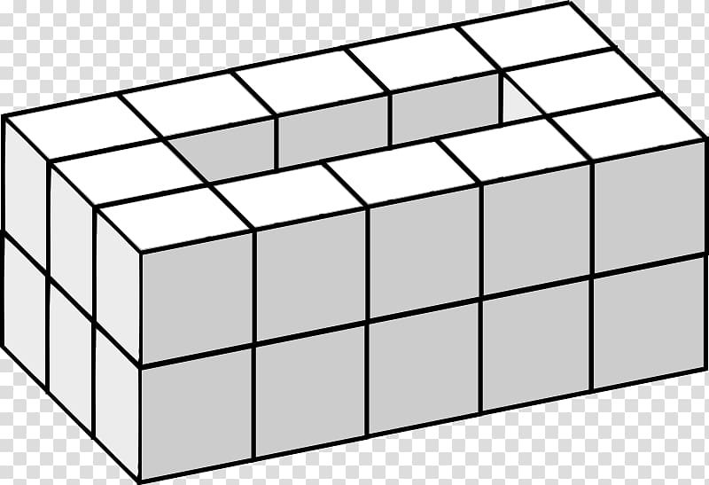 Soma cube Three-dimensional space Burr puzzle, cube transparent background PNG clipart
