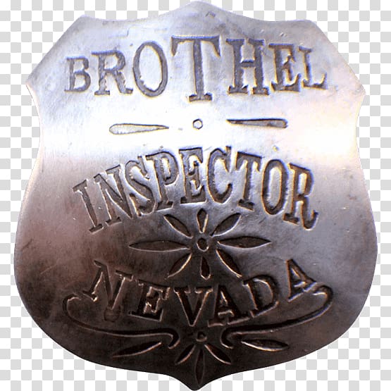 Nevada Brothel Badge American frontier YouTube, nevada transparent background PNG clipart