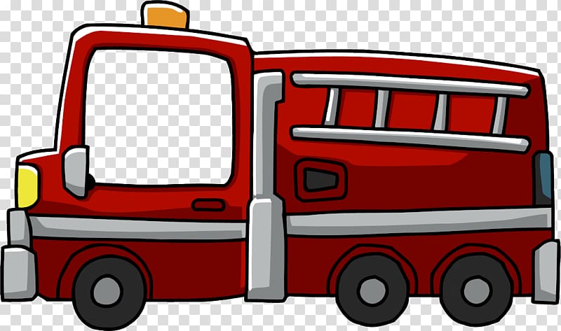 Fire truck transparent background PNG clipart