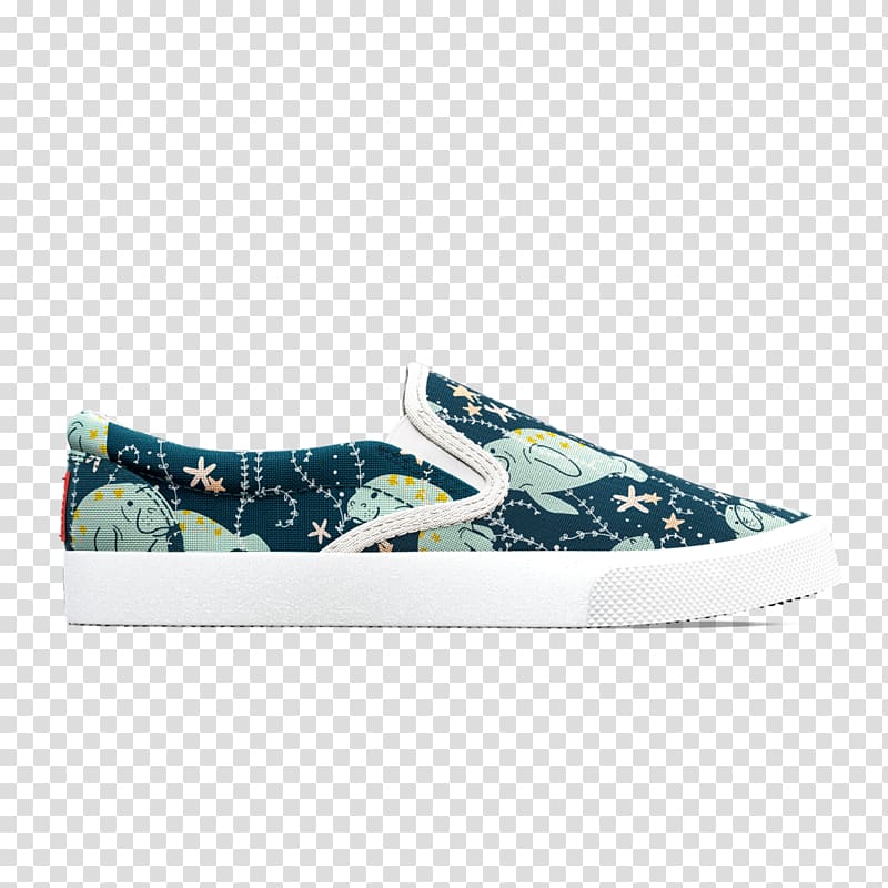 Sea cows Sneakers Crystal River Skate shoe, manatee transparent background PNG clipart