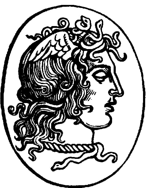 Medusa Greek mythology Epic poetry , Myth transparent background PNG clipart