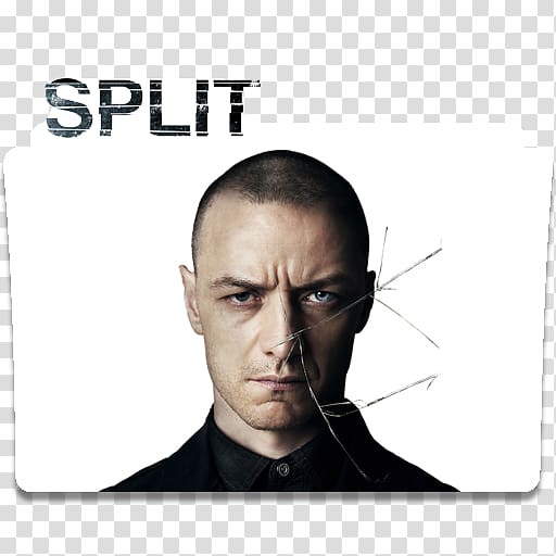 M. Night Shyamalan Split Kevin Wendell Crumb Film Unbreakable, split transparent background PNG clipart