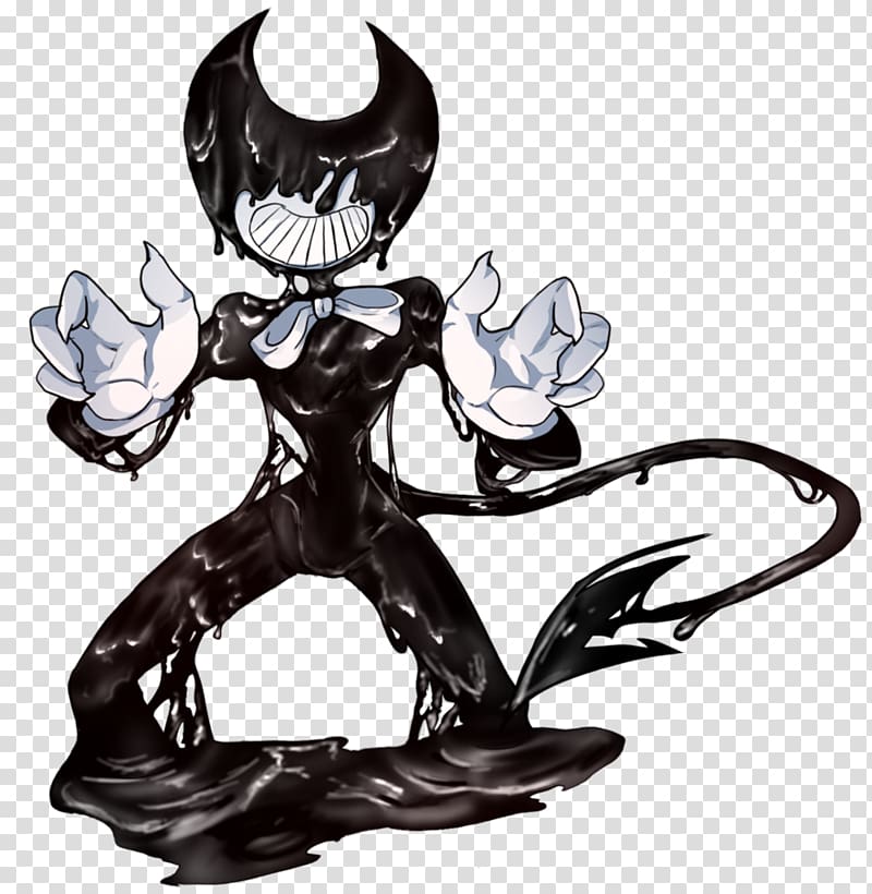 Bendy and the Ink Machine Drawing, beautifully ink transparent background PNG clipart