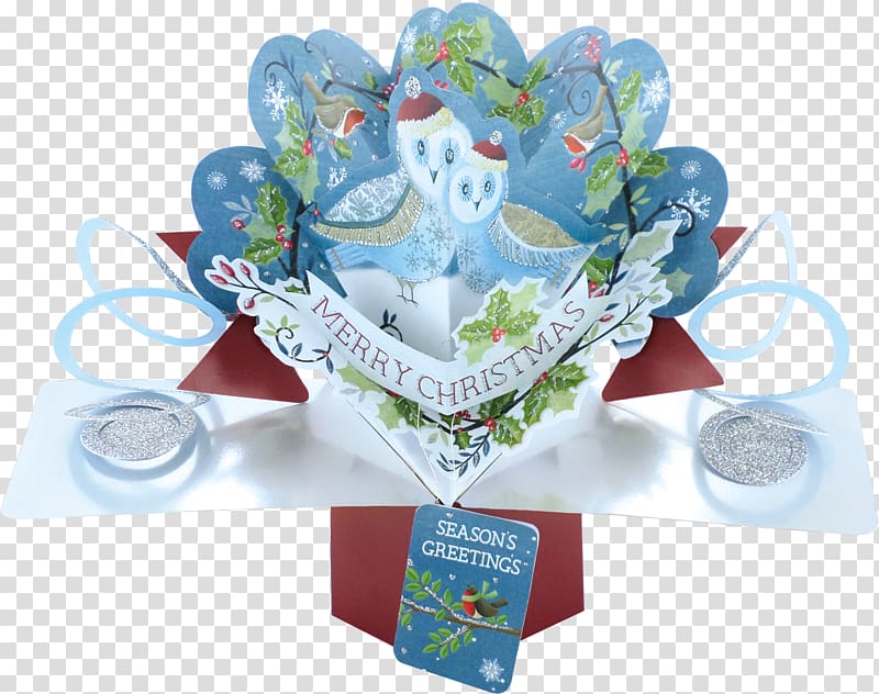 Gift Paper Christmas Pop-up book Greeting & Note Cards, sheng carrying memories transparent background PNG clipart