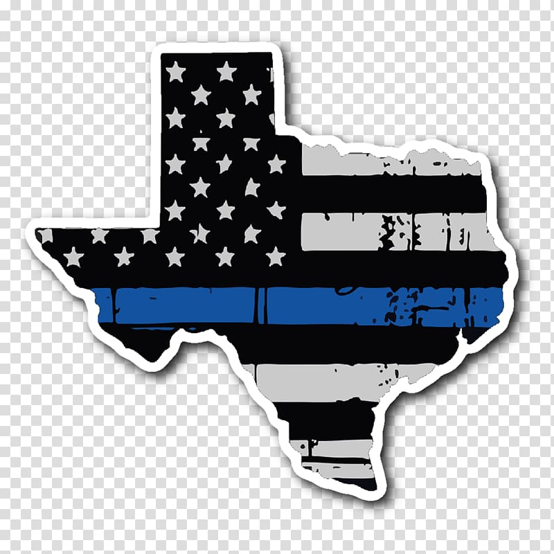 Thin Blue Line Decal Police officer, Police transparent background PNG clipart