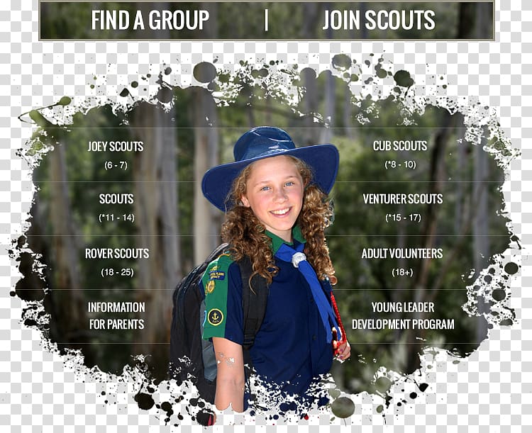 Scouting Hat Boy Scouts of America Uniform Girl Scouts of the USA, Gray hat  transparent background PNG clipart