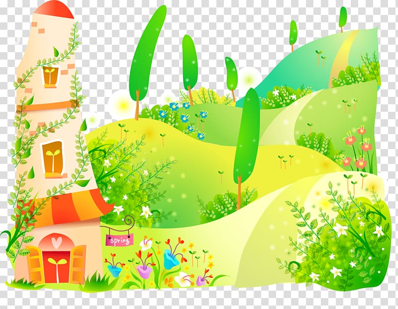 Cartoon Poster Illustration, cartoon illustrator of children transparent background PNG clipart