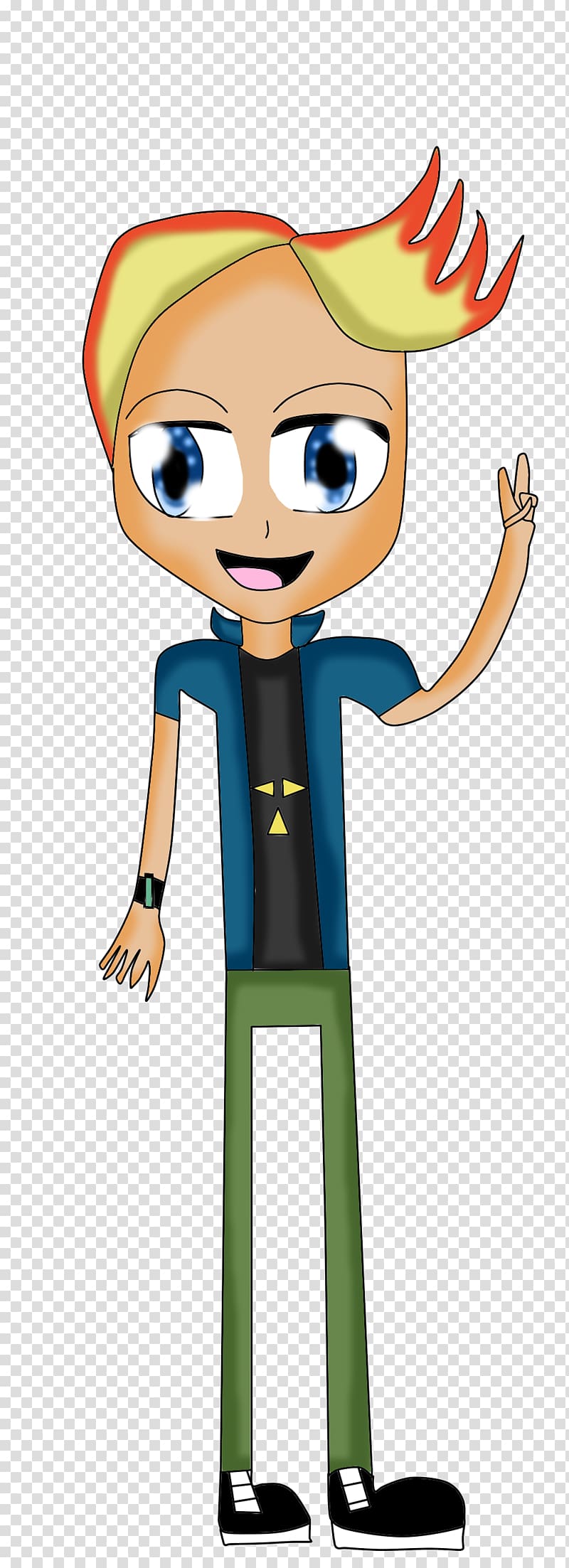 Human behavior Character , Johnny Test transparent background PNG clipart