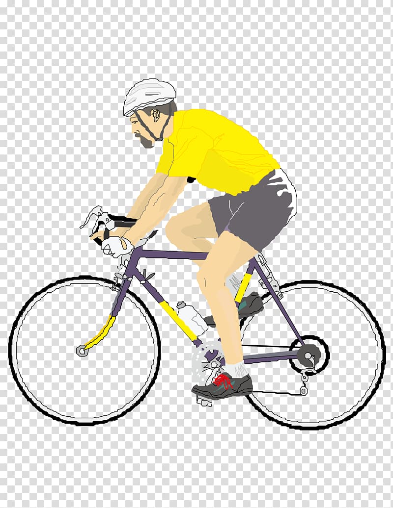 Bicycle Comics Cartoon, bicycle race transparent background PNG clipart