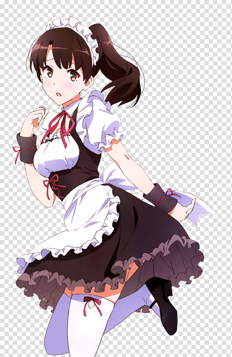 Saekano: How to Raise a Boring Girlfriend Bushiroad Manga Cosplay Otaku, high-grade shading transparent background PNG clipart