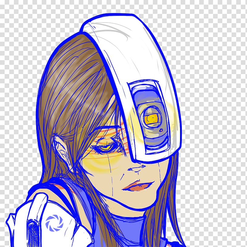 Portal 2 GLaDOS 0 Skin, good bye transparent background PNG clipart