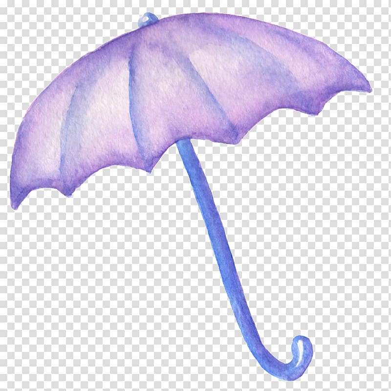 purple umbrella clipart