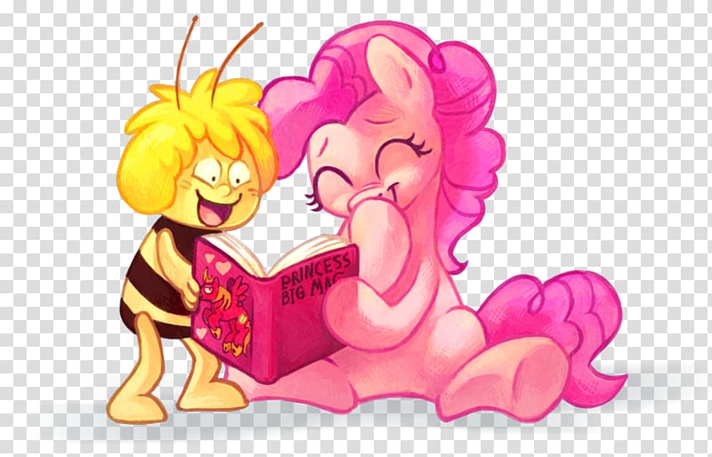 Pinkie Pie Maya the Bee Rarity My Little Pony, My little pony transparent background PNG clipart