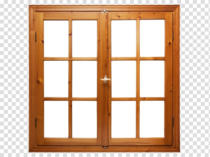 Window blind Wood Chambranle frame, Creative wood windows transparent background PNG clipart
