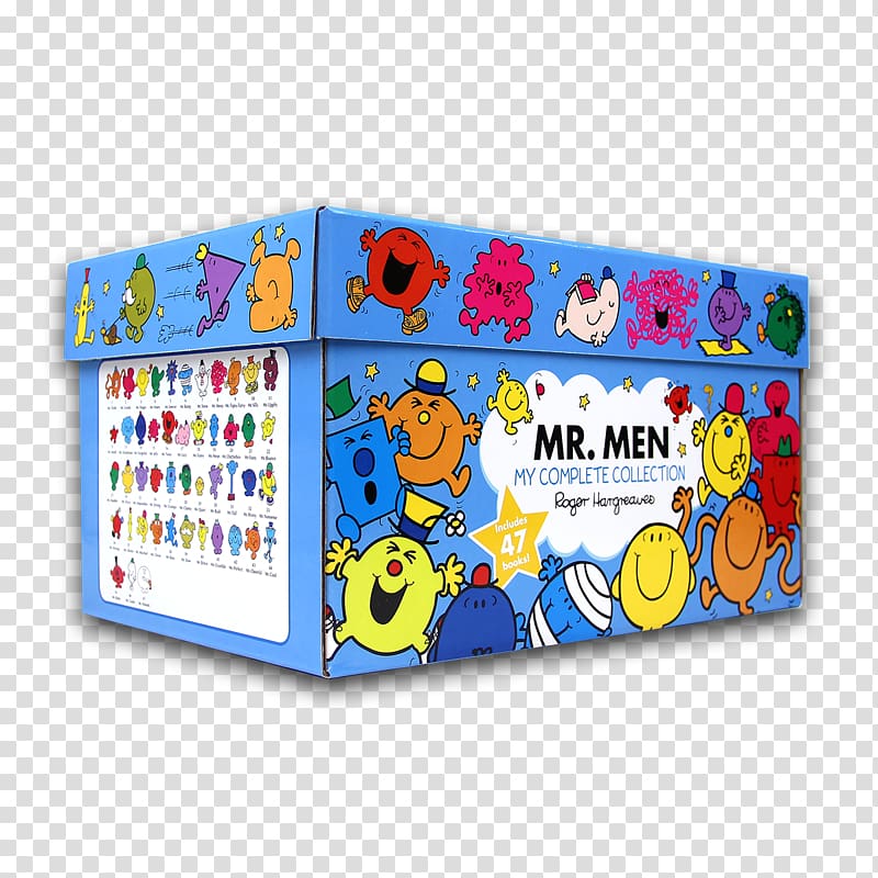 Mr. Nobody Mr. Men Mr Men My Complete Collection Box Set Little Miss Christmas My Mr Men Library Bus, toy books transparent background PNG clipart