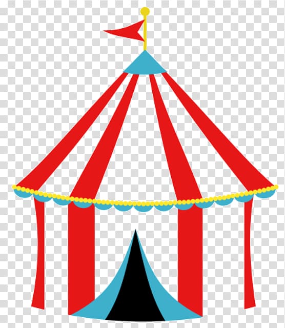 red and blue circus tent, Tent Carnival Circus , circus tent transparent background PNG clipart