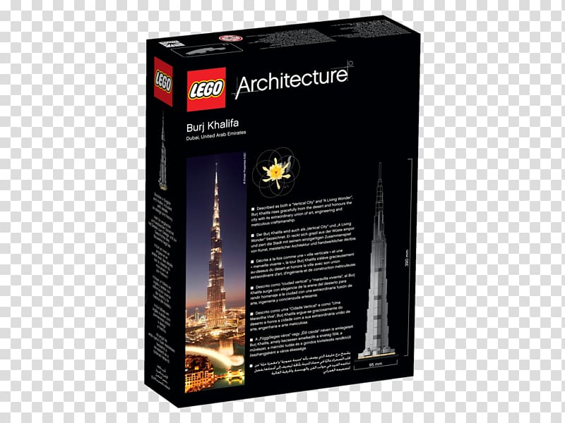 LEGO Architecture 21031 Burj Khalifa Baukasten LEGO Architecture 21031 Burj Khalifa Baukasten Building, burj khalifa transparent background PNG clipart