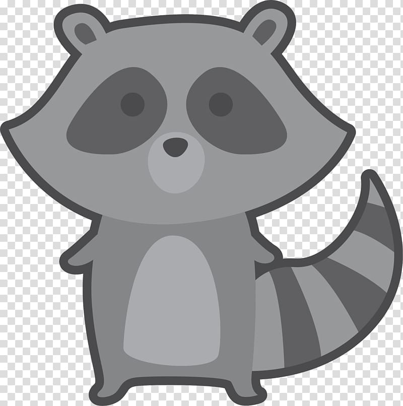 Raccoon Baby Giant panda Crows Animal, raccoon transparent background PNG clipart