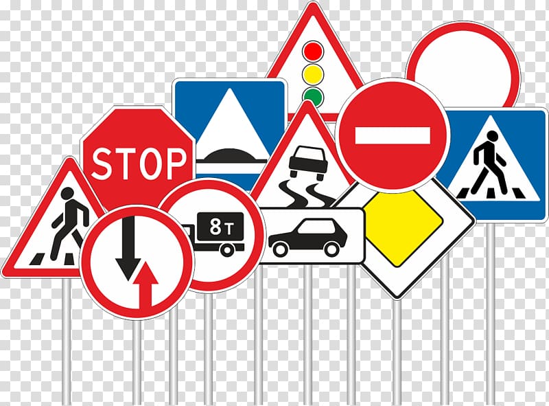 Traffic sign Traffic code Priority signs, dor transparent background PNG clipart