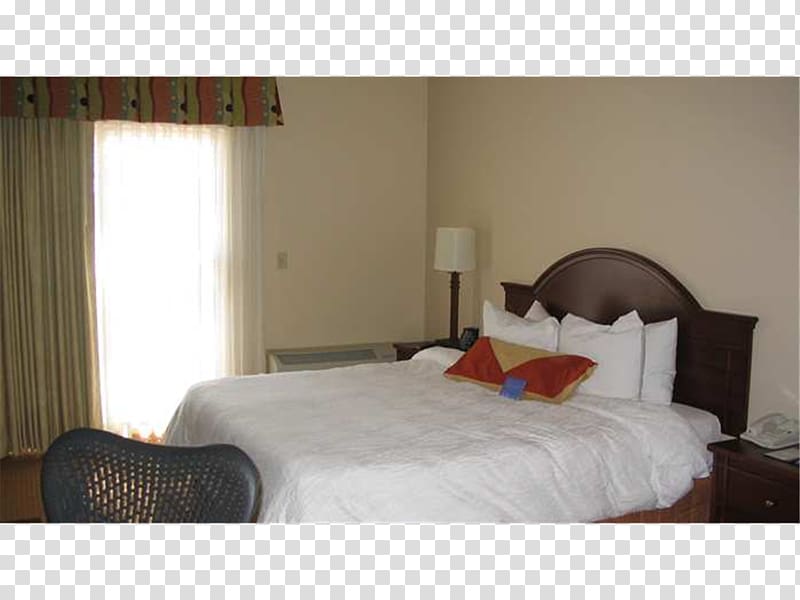 Bed frame Bedroom Mattress Property Interior Design Services, Hilton Hotels Resorts transparent background PNG clipart