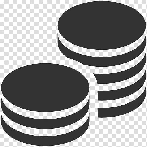 gray and black illustration, Black & White Computer Icons Coin Money, Coin .ico transparent background PNG clipart
