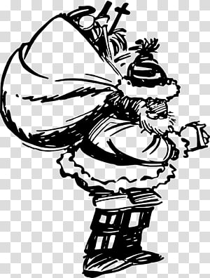 Santa Claus Drawing , santa claus transparent background PNG clipart thumbnail