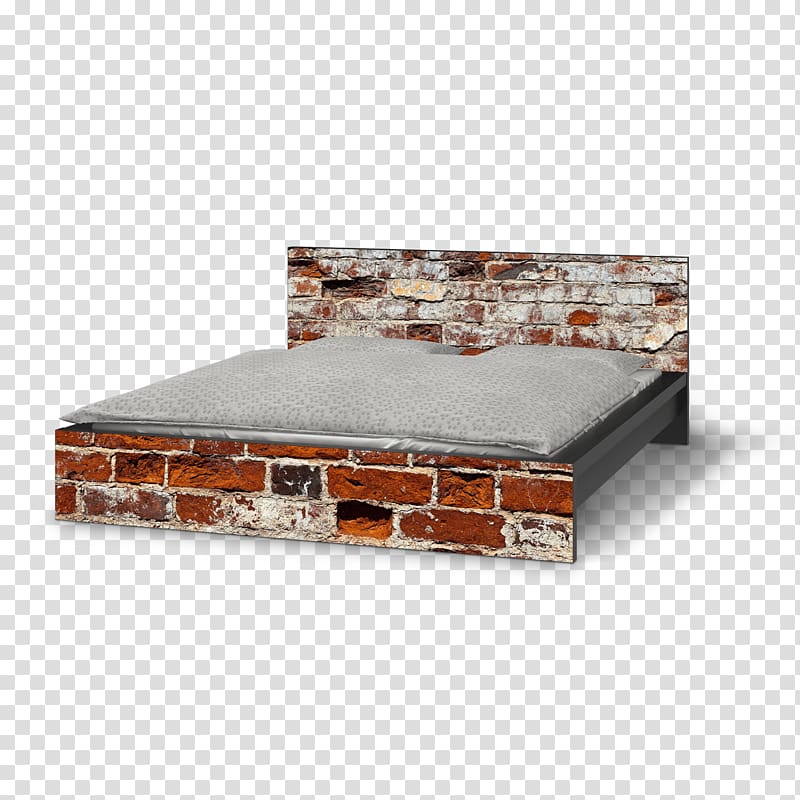 Bed frame Mattress Bed Sheets Brick, Kitchen Island transparent background PNG clipart