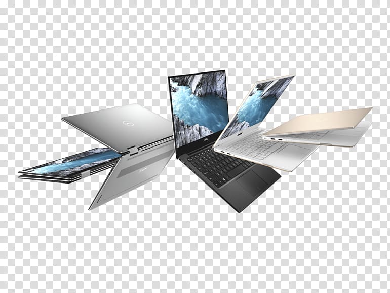 Laptop Dell XPS 13-9350 The International Consumer Electronics Show 2-in-1 PC, Laptop transparent background PNG clipart