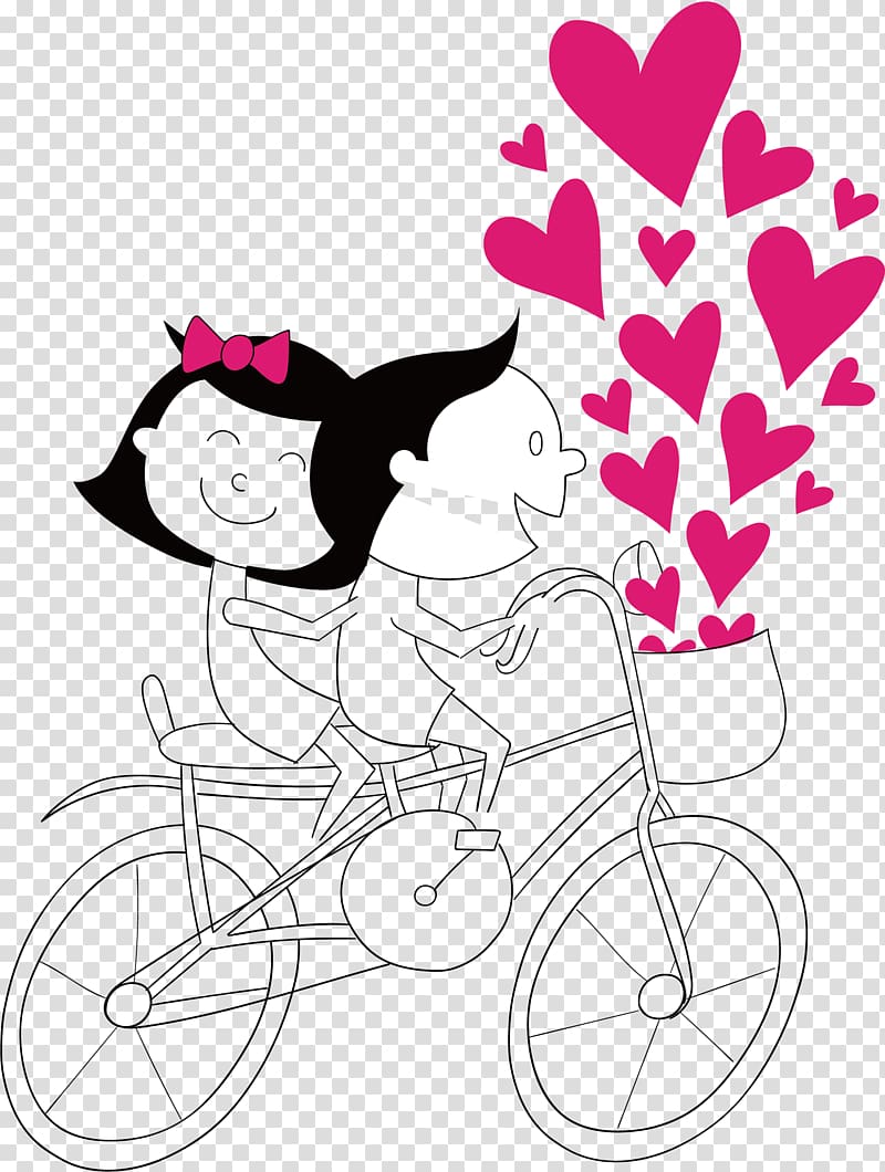 Featured image of post Anime Couple Riding Bicycle - Animated gifs for valentine&#039;s day.