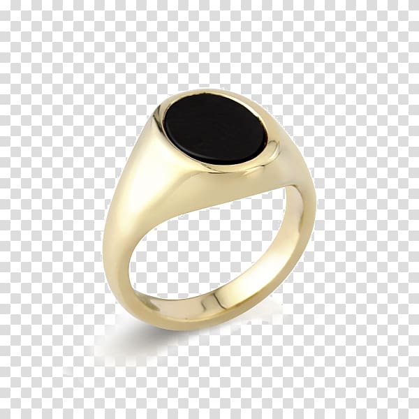 Ring Gemstone Chevalière Onyx Colored gold, Onyx stone transparent background PNG clipart