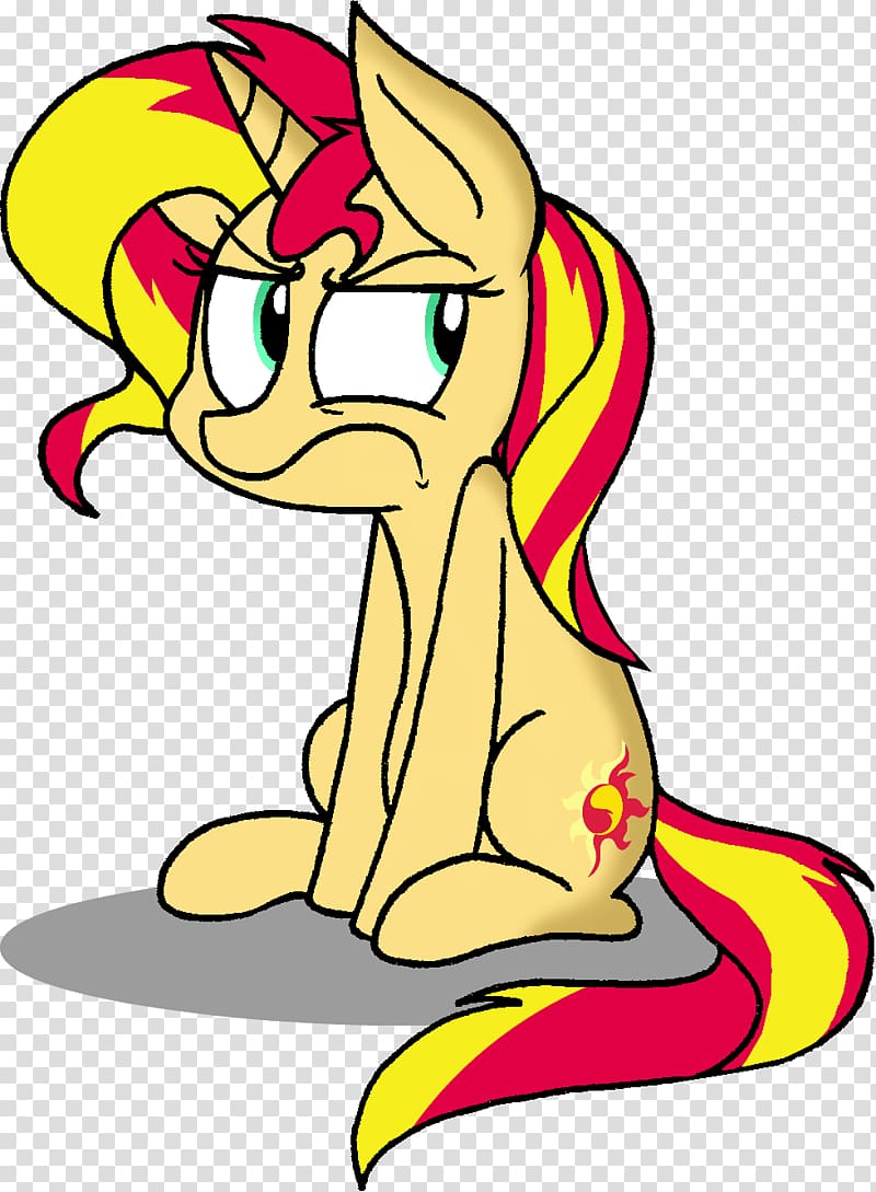 Sunset Shimmer YouTube Discovery Family Art Female, shimmering transparent background PNG clipart