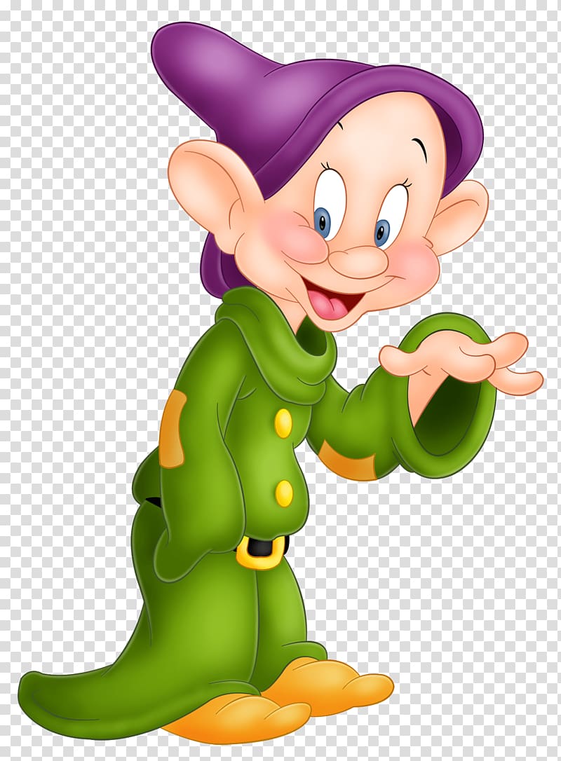 Dopey from Snow White illustration, Dopey Dwarf transparent background PNG clipart