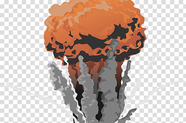 Nuclear explosion , explosion transparent background PNG clipart