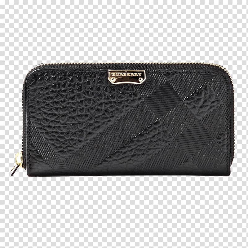 Wallet Burberry Handbag Leather, BURBERRY women\'s wallets transparent background PNG clipart