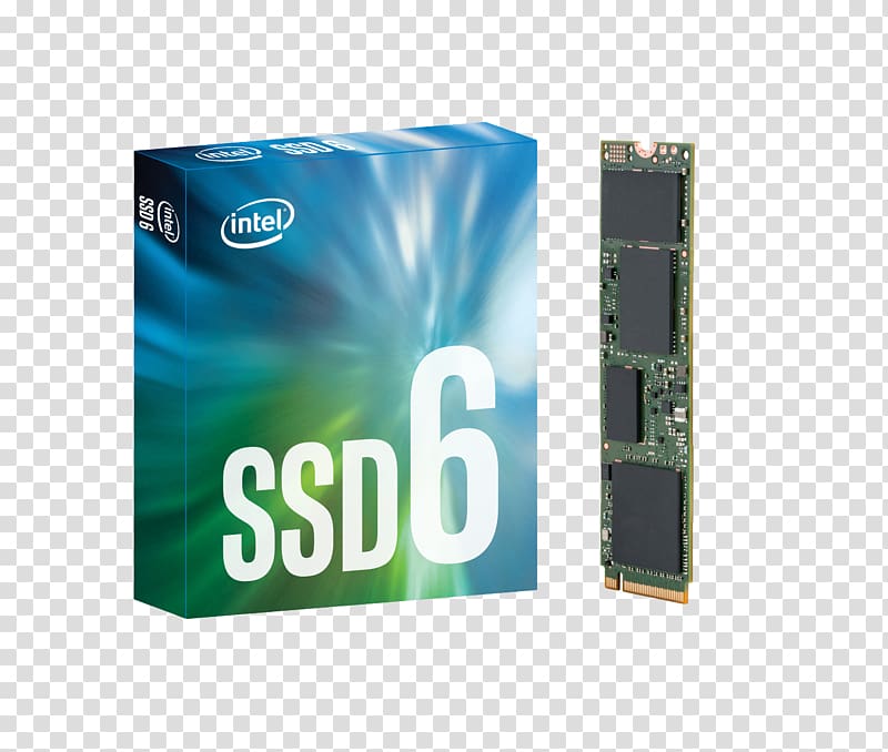Intel 600p Series M.2 SSD Laptop Solid-state drive NVM Express, intel transparent background PNG clipart