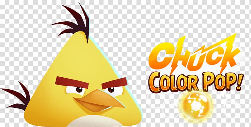 Angry Birds POP! Color Yellow , Bird transparent background PNG clipart