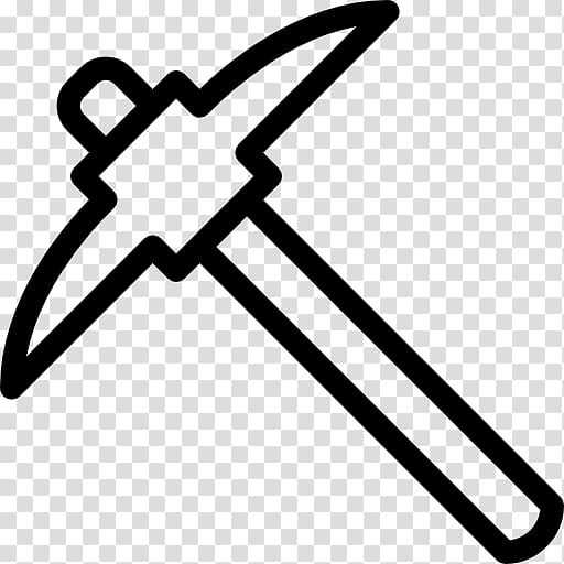 Pickaxe Computer Icons Tool, Axe transparent background PNG clipart