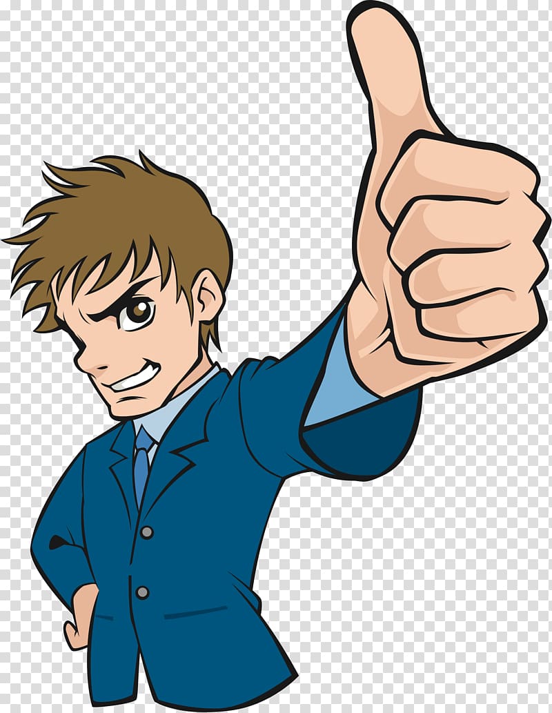 Thumb signal OK , thumb up transparent background PNG clipart
