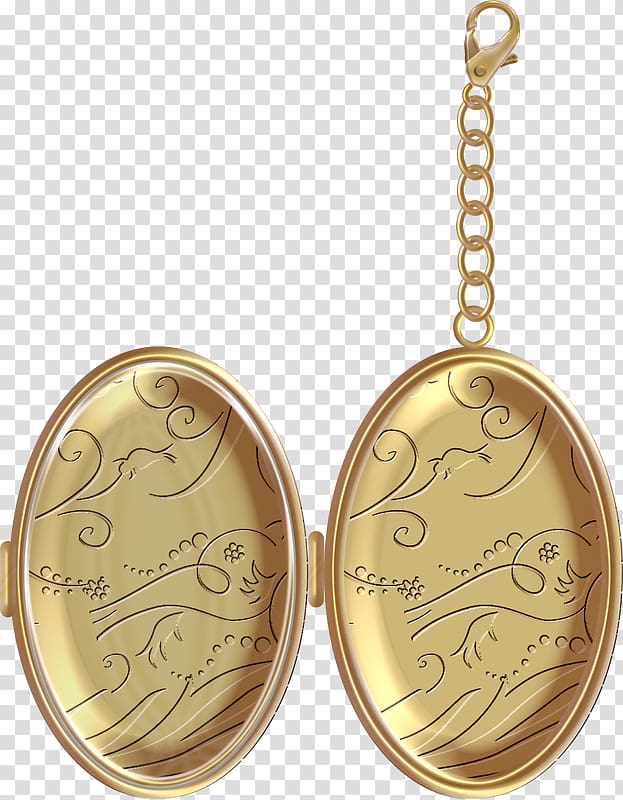 Earring Bijou La Boîte à Kiri Website, vintage gold pendant transparent background PNG clipart