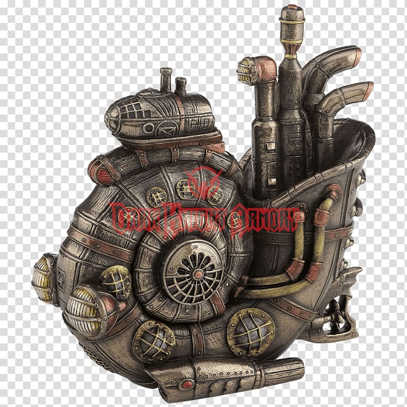 Steampunk Statue Fantasy Figurine Metal, others transparent background PNG clipart