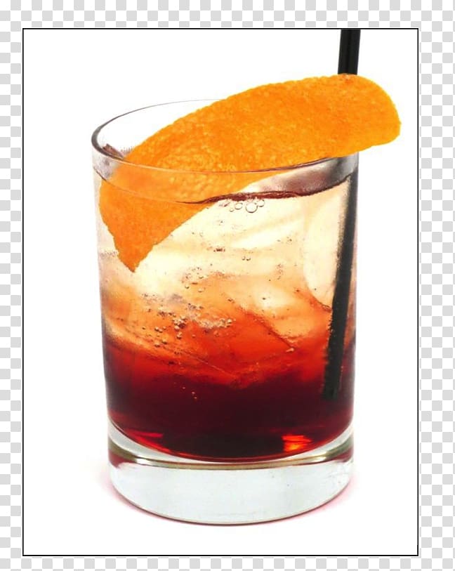 Negroni Old Fashioned Spritz Sea Breeze Black Russian, cocktail transparent background PNG clipart
