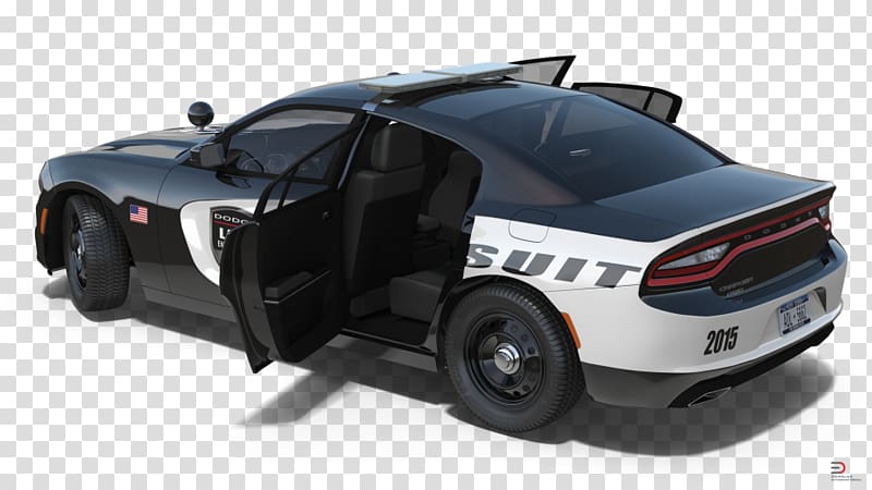 2015 Dodge Charger Police car 3D computer graphics, police car transparent background PNG clipart