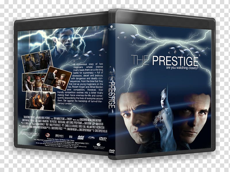 Poster Cover version DVD The Prestige, watercolor shell transparent background PNG clipart