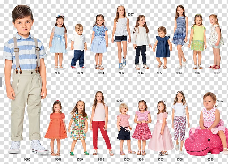 Clothing Dress Child Burda Style Pattern, jersey transparent background PNG clipart